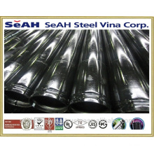 SeAH Grooved steel pipe 1/2" to 8-5/8" to ASTM A53 - A135-A795, UL, FM, API, BS, JIS, KS, DIN, AS - Korean steel pipe